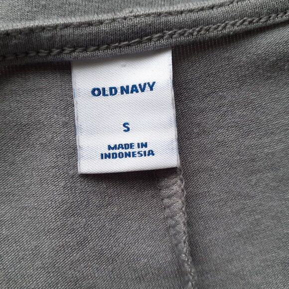 Old Navy Jersey Quarter Sleeves Swing Heather Gray Dress Size Small Fits Medium - Picture 5 of 7